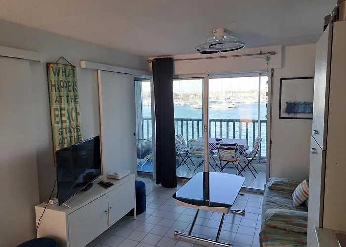 La Brigantine 591, T3, Vue Mer, Parking, Wifi شقة