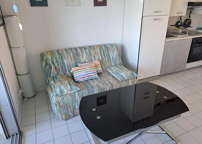 شقة La Brigantine 591, T3, Vue Mer, Parking, Wifi آجد