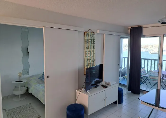 شقة La Brigantine 591, T3, Vue Mer, Parking, Wifi *