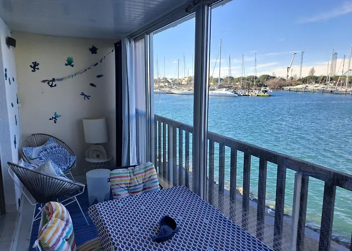 La Brigantine 591, T3, Vue Mer, Parking, Wifi شقة آجد