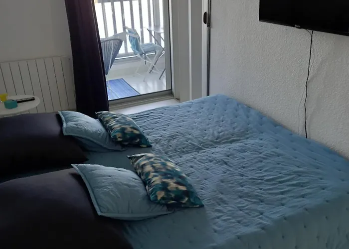 شقة La Brigantine 591, T3, Vue Mer, Parking, Wifi *