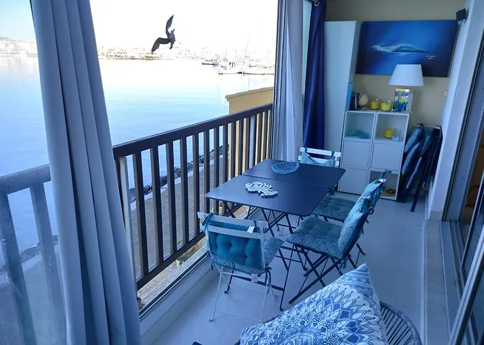 La Brigantine 591, T3, Vue Mer, Parking, Wifi شقة *